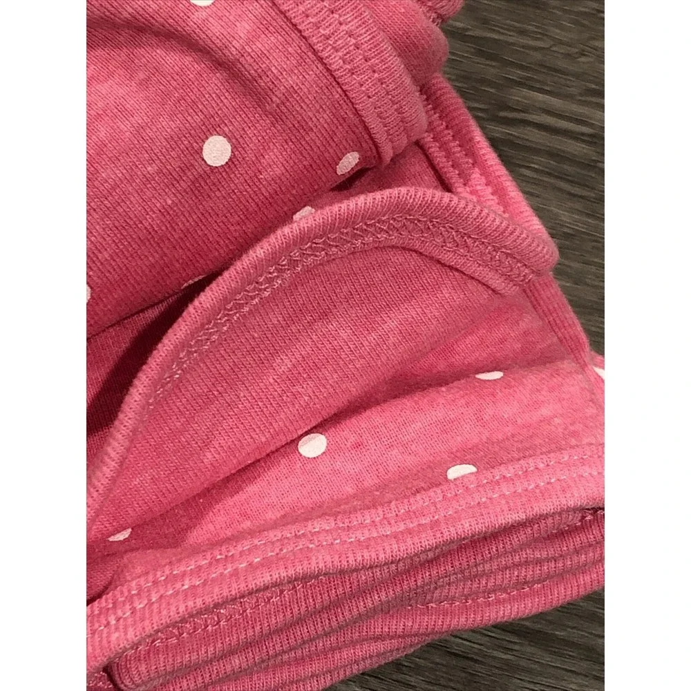 Carter's Receiving Swaddle Blanket Baby Girl Polka Dots Butterflies Pink…